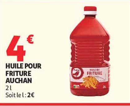 HUILE POUR FRITURE AUCHAN