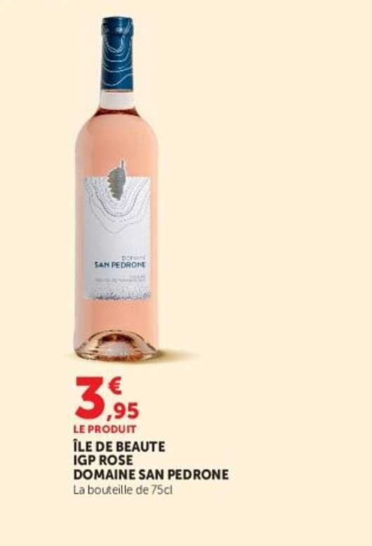 ÎLE DE BEAUTE IGP ROSE DOMAINE SAN PEDRONE
