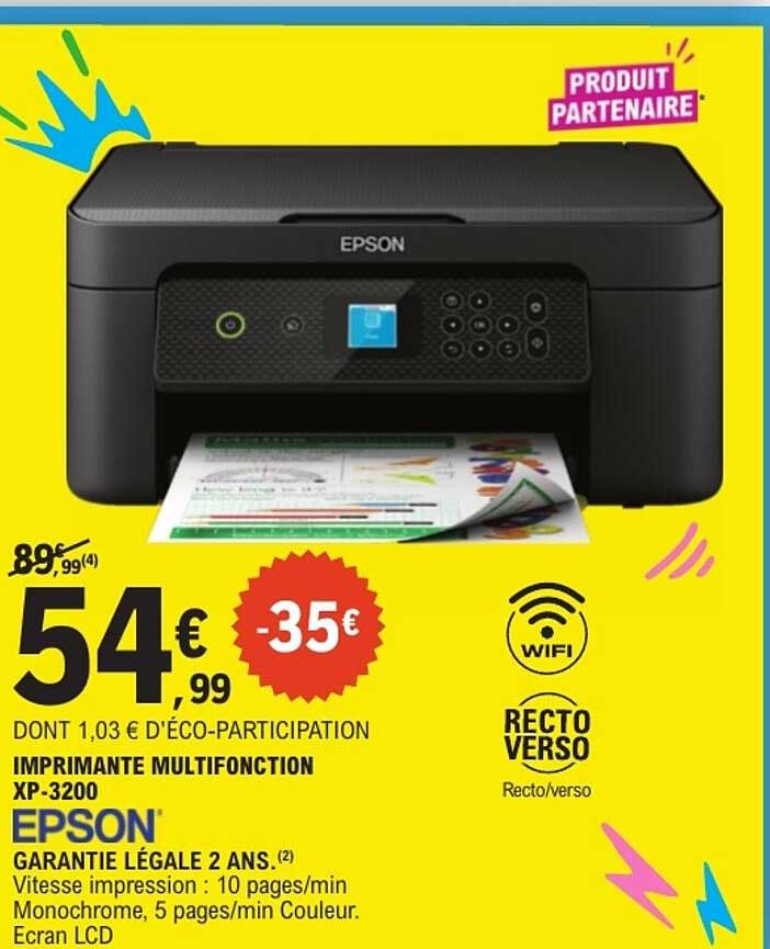IMPRIMANTE MULTIFONCTION XP-3200 EPSON