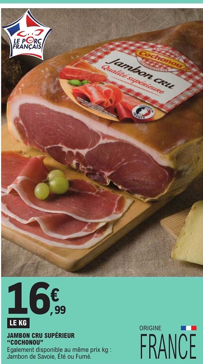 JAMBON CRU SUPÉRIEUR “COCHONOU”