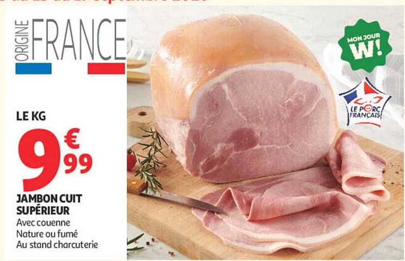 JAMBON CUIT SUPÉRIEUR
