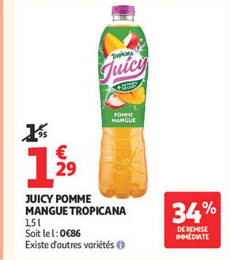 JUICY POMME MANGUE TROPICANA