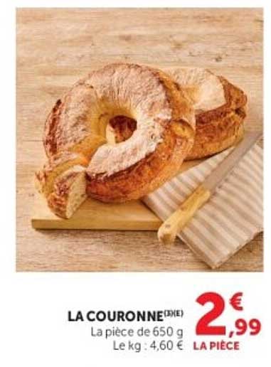 LA COURONNE DE 650 G