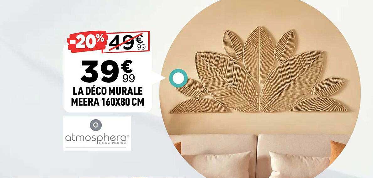 LA DÉCO MURALE MEERA 160X80 CM