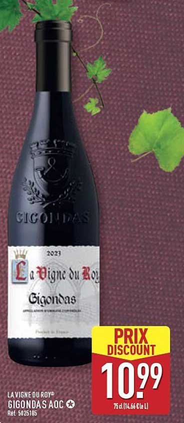 LA VIGNE DU ROY® GIGONDAS AOC