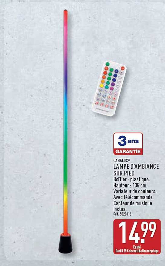 LAMPE D’AMBIANCE SUR PIED