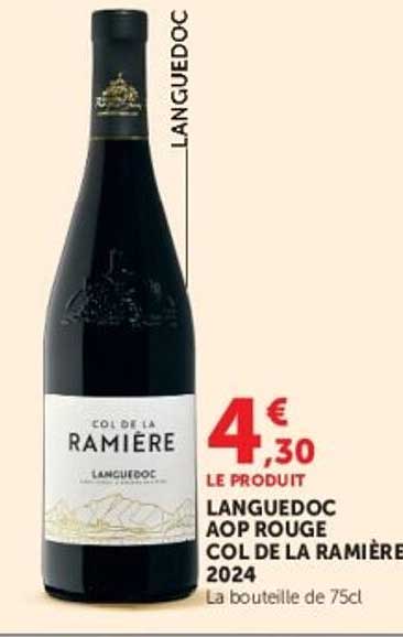 LANGUEDOC AOP ROUGE COL DE LA RAMIÈRE 2024