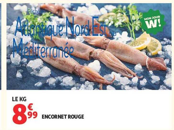 LE KG 8€99 ENCORNET ROUGE
