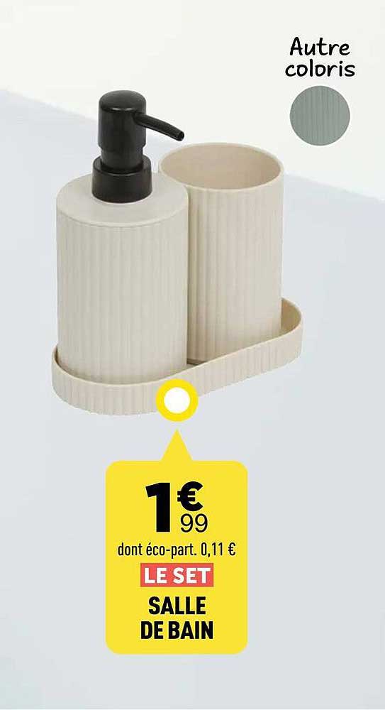LE SET SALLE DE BAIN