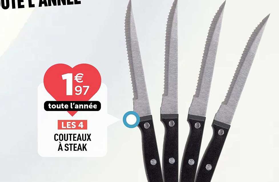 LES 4 COUTEAUX À STEAK