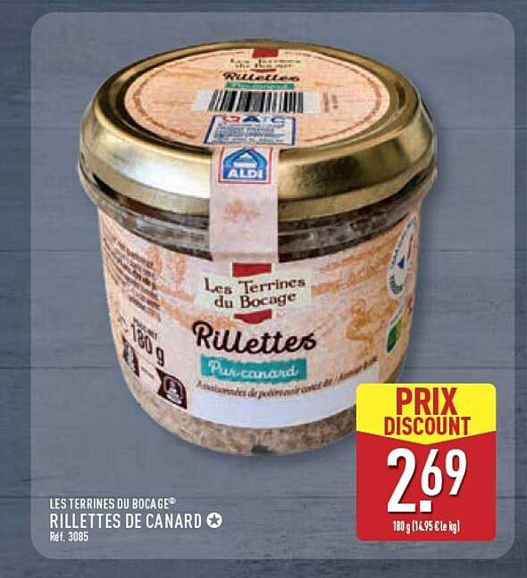 LES TERRINES DU BOCAGE® RILLETTES DE CANARD