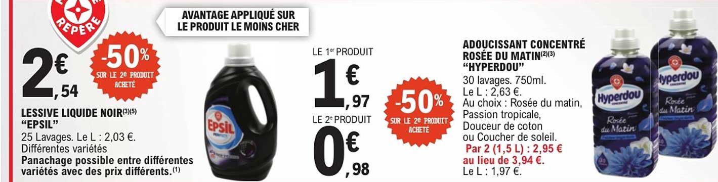 LESSIVE LIQUIDE NOIR "EPSIL"