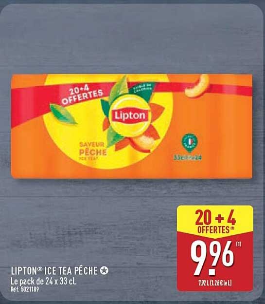 LIPTON® ICE TEA PÊCHE