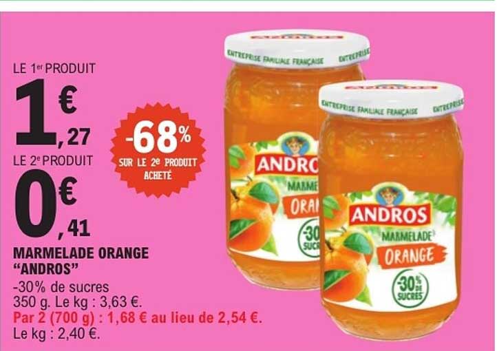 MARMELADE ORANGE “ANDROS”