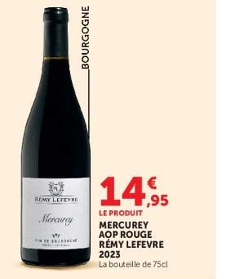 MERCUREY AOP ROUGE RÉMY LEFEVRE 2023