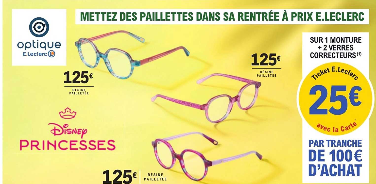 Mettez des paillettes dans sa rentrée à prix E.Leclerc