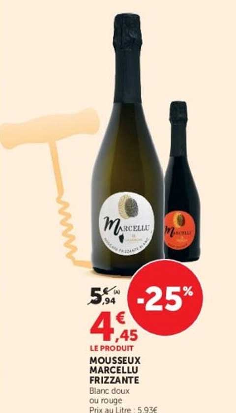 MOUSSEUX MARCELLU FRIZZANTE