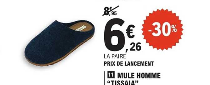 MULE HOMME “TISSAIA”