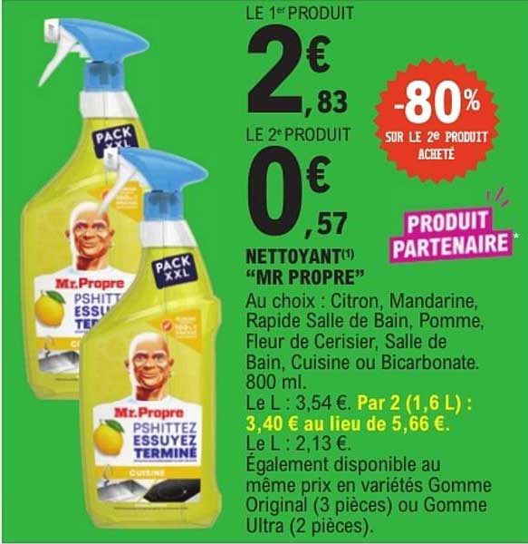 NETTOYANT “MR PROPRE”