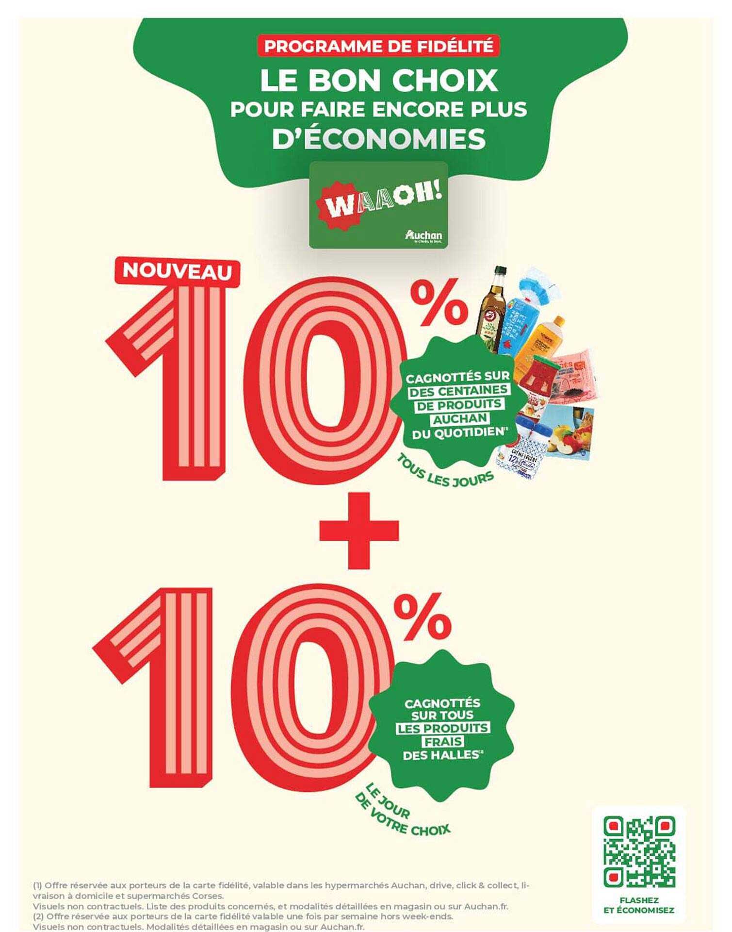 NOUVEAU 10% + 10%