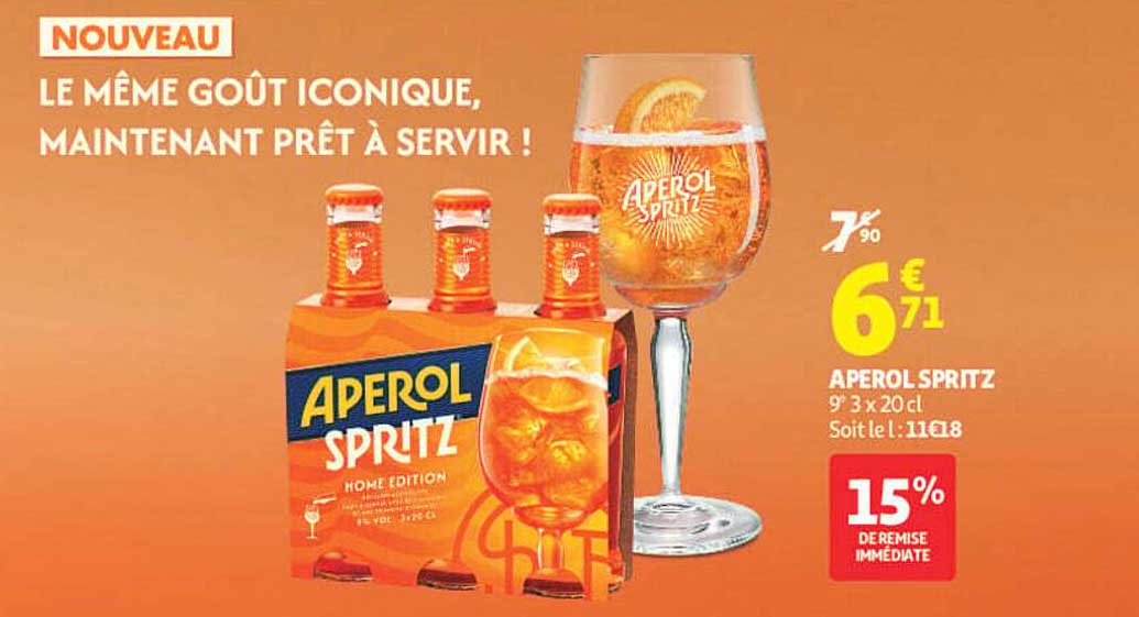 NOUVEAU LE MÊME GOÛT ICONIQUE, MAINTENANT PRÊT À SERVIR !