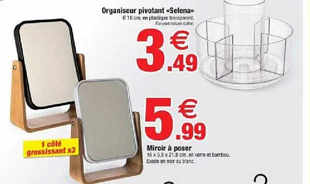 Organiseur pivotant «Selena»