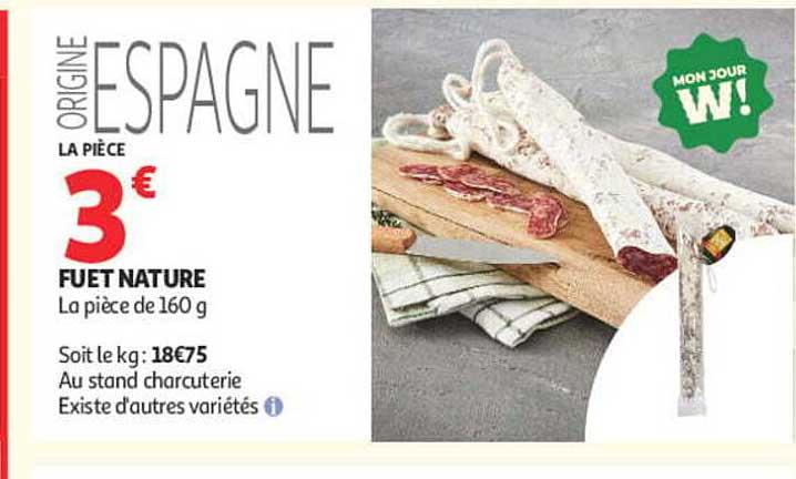 ORIGINE ESPAGNE FUIET NATURE