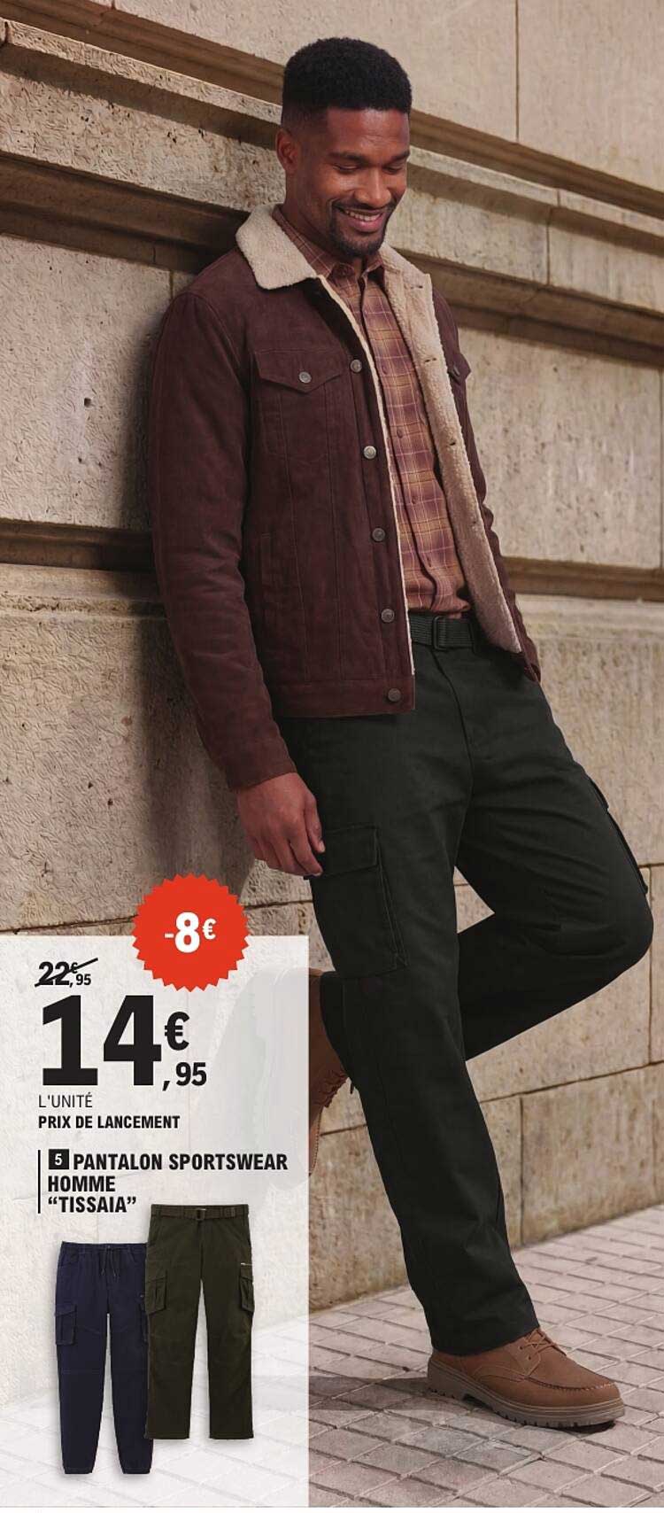 PANTALON SPORTSWEAR HOMME “TISSAIA”