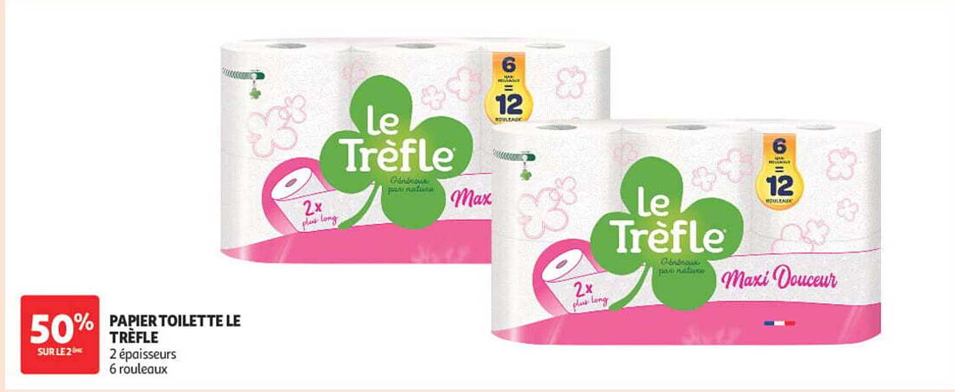 PAPIER TOILETTE LE TRÈFLE