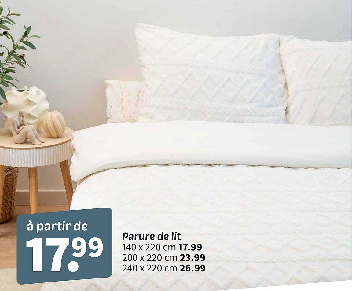 Parure de lit