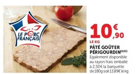 PÂTÉ GOÛTER PÉRIGOURDIN