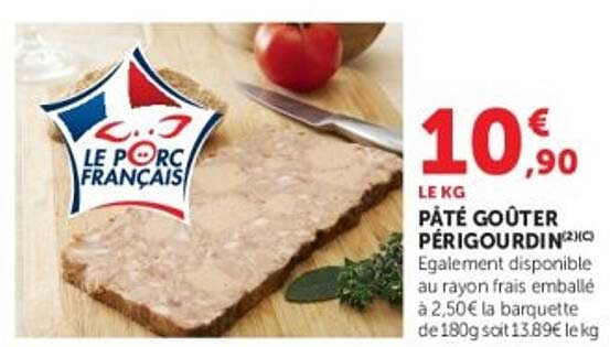 PÂTÉ GOÛTER PÉRIGOURDIN