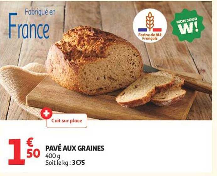 PAVÉ AUX GRAINES