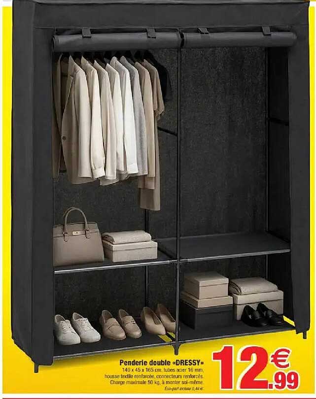 Penderie double «DRESSY»