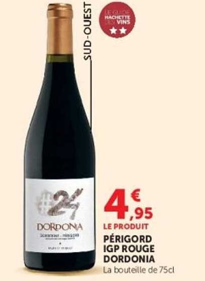 PÉRIGORD IGP ROUGE DORDONIA
