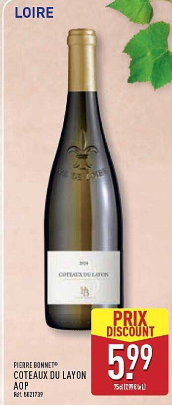 PIERRE BONNET® COTEAUX DU LAYON AOP