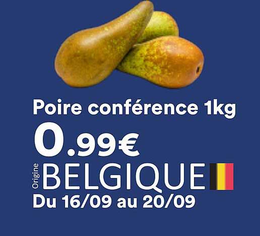 Poire conférence 1kg
