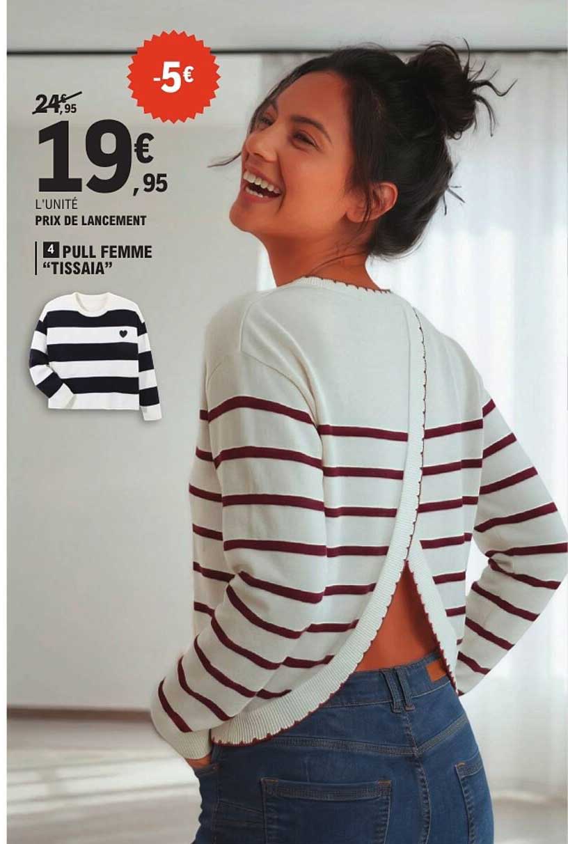 PULL FEMME “TISSAIA”
