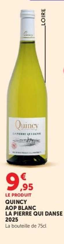 QUINCY AOP BLANC LA PIERRE QUIDANSE 2025