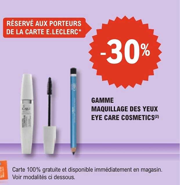 RÉSERVÉ AUX PORTEURS DE LA CARTE E.LECLERC*