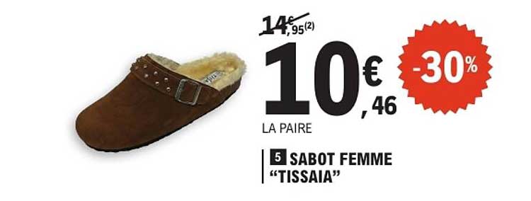SABOT FEMME “TISSALIA”