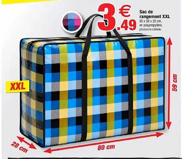 Sac de rangement XXL
