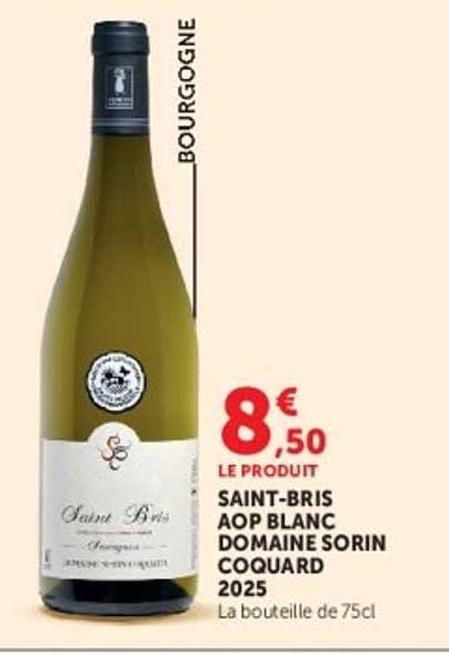 SAINT-BRIS AOP BLANC DOMAINE SORIN COQUARD 2025