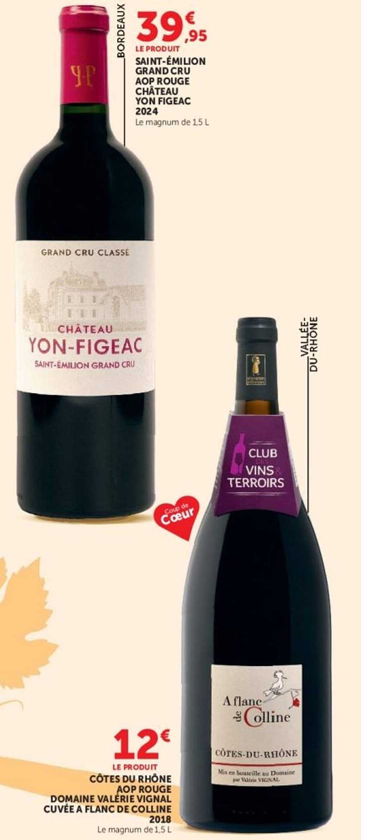 SAINT-ÉMILION GRAND CRU AOP ROUGE CHÂTEAU YON FIGEAC 2024
