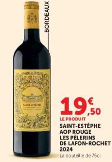 SAINT-ESTÈPHE AOP ROUGE LES PÈLERINS DE LAFON-ROCHET 2024