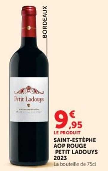 SAINT-ESTÈPHE AOP ROUGE PETIT LADOUYS 2023