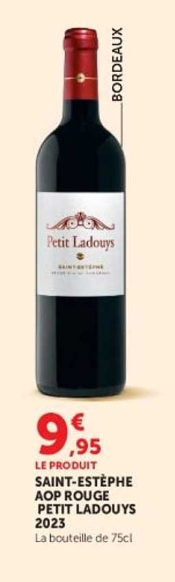 SAINT-ESTÈPHE AOP ROUGE PETIT LADOUYS 2023