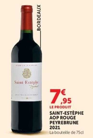 SAINT-ESTÈPHE AOP ROUGE PEYREBURNE 2021