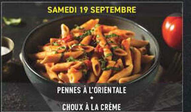 SAMEDI 19 SEPTEMBRE