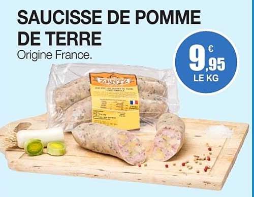 SAUCISSE DE POMME DE TERRE